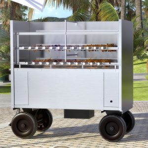 Brazilian Charcoal Catering BBQ Trailer
