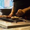 Dual-Fuel Dbl-Wide Robata Grill 24 Charcoal / Gas Fuel Source - Image 4