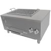 Dual-Fuel Dbl-Wide Robata Grill 24 Charcoal / Gas Fuel Source - Image 3